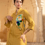 Lavinia Mustard Dress