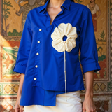 Indigo Bloom Shirt