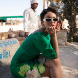 Mint Blossom Dress