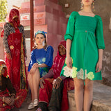 Mint Blossom Dress