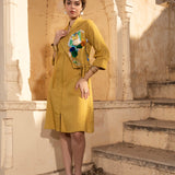 Lavinia Mustard Dress