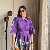 Bloom dress- purple