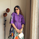 Bloom dress- purple