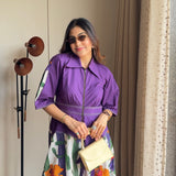 Bloom dress- purple