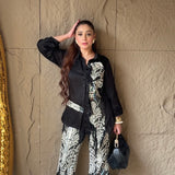 Midnight Club Jacquard Co-ord Set